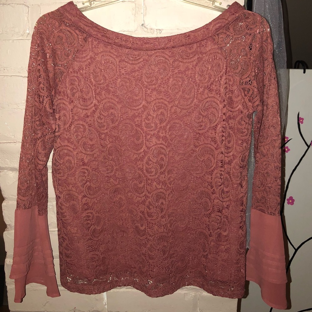 Chic Blush Pink Long Sleeve Blouse👚💕